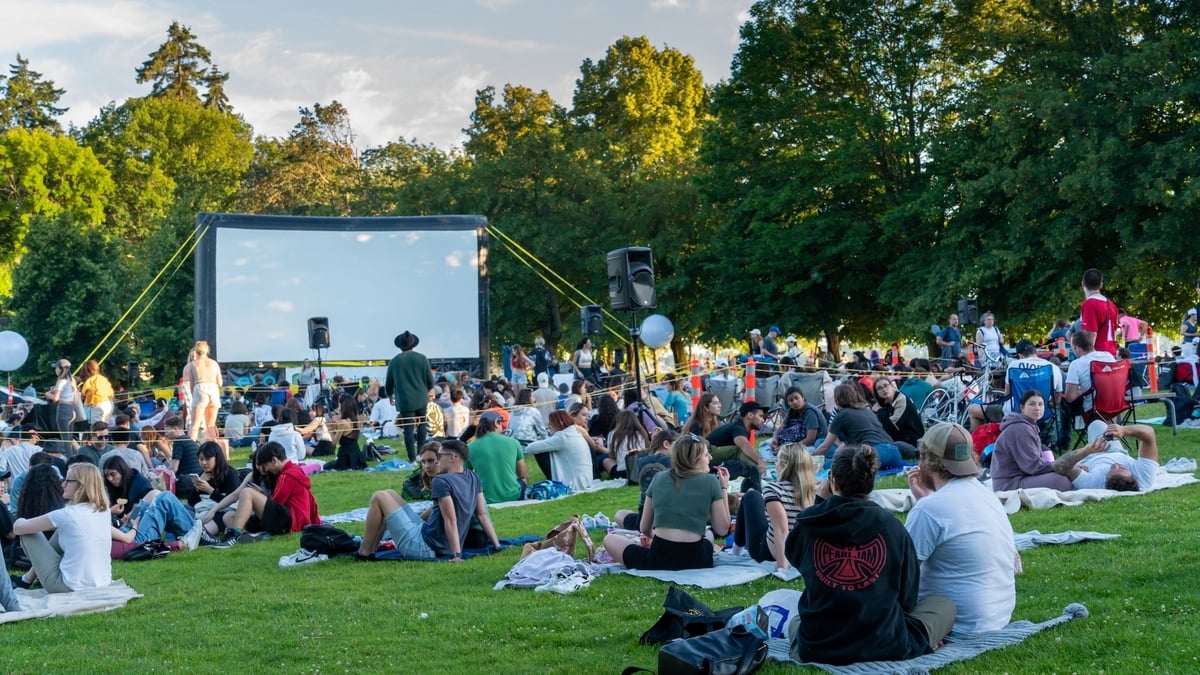 Cinéma en plein air - LSF School